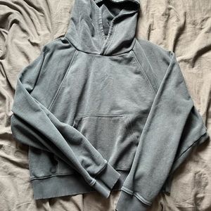 aerie cropped hoodie